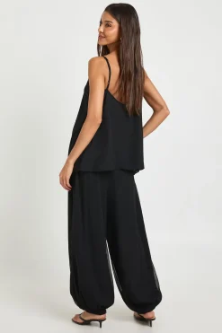 Pantalon Ballon En Mousseline