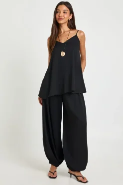 Pantalon Ballon En Mousseline