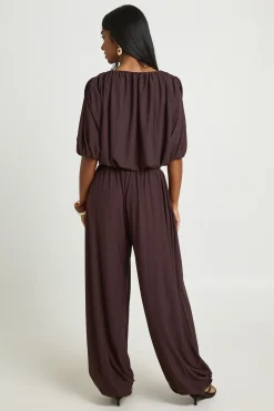 Pantalon Ballon À Plis