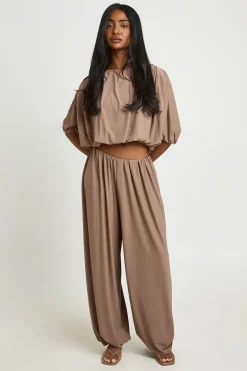 Pantalon Ballon Plissé