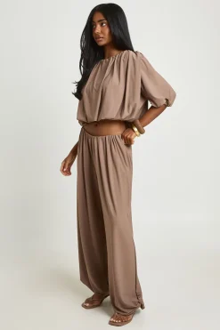 Pantalon Ballon Plissé