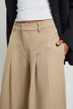 Pantalon Ballon Structuré À Détails De Coutures