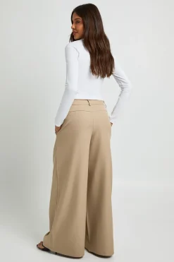 Pantalon Ballon Structuré À Détails De Coutures
