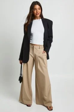 Pantalon Ballon Structuré À Détails De Coutures
