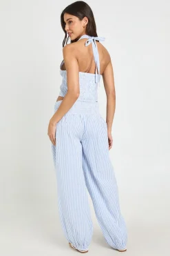 Pantalon Ballon À Taille Froncée