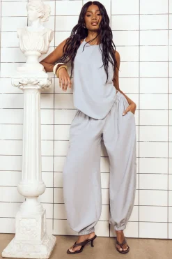 boohoo Pantalon Ballon À Taille Élastique<Femme Pantalons