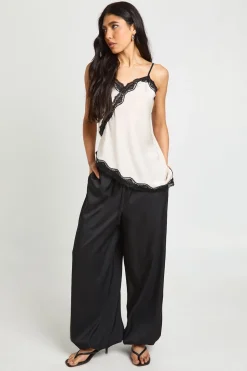 Pantalon Ballon Tall en Crêpe Tissé