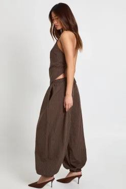 Pantalon Balloon À Taille Élastique