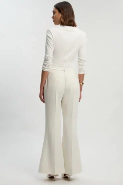 KarenMillen Pantalon Bootcut Ajusté Poli Petite Taille<Femme Pantalons|Tailleurs