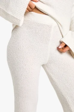 Pantalon Boucle à Jambe Large