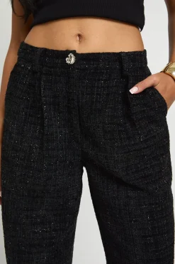 boohoo Pantalon Boucle à jambes larges<Femme Pantalons