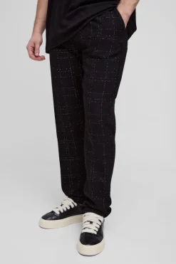 Pantalon Bouclé Fuselé pour Grandes Tailles