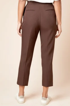 Pantalon Capri à Détail Patte