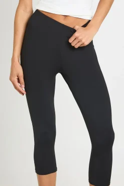 Pantalon Capri Moulant Mat Effet Seconde Peau Coupe Tall