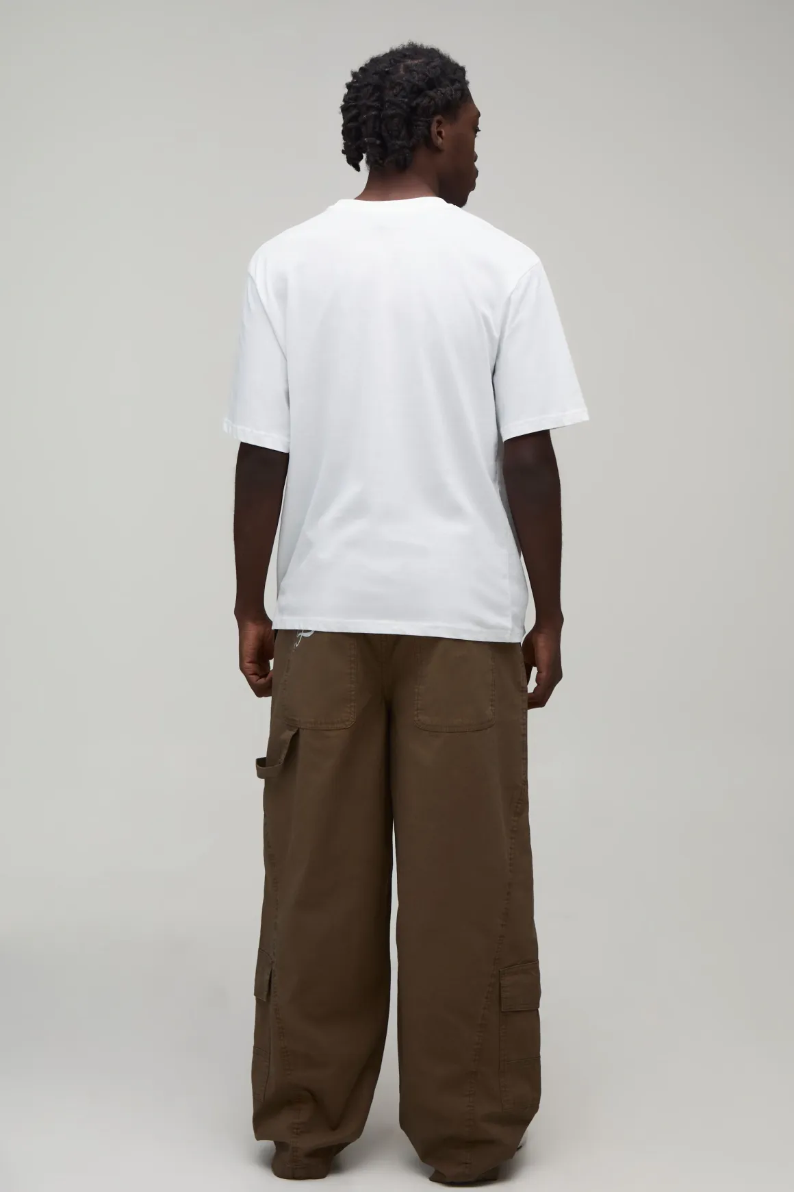Pantalon Cargo Ample À Gousset LA
