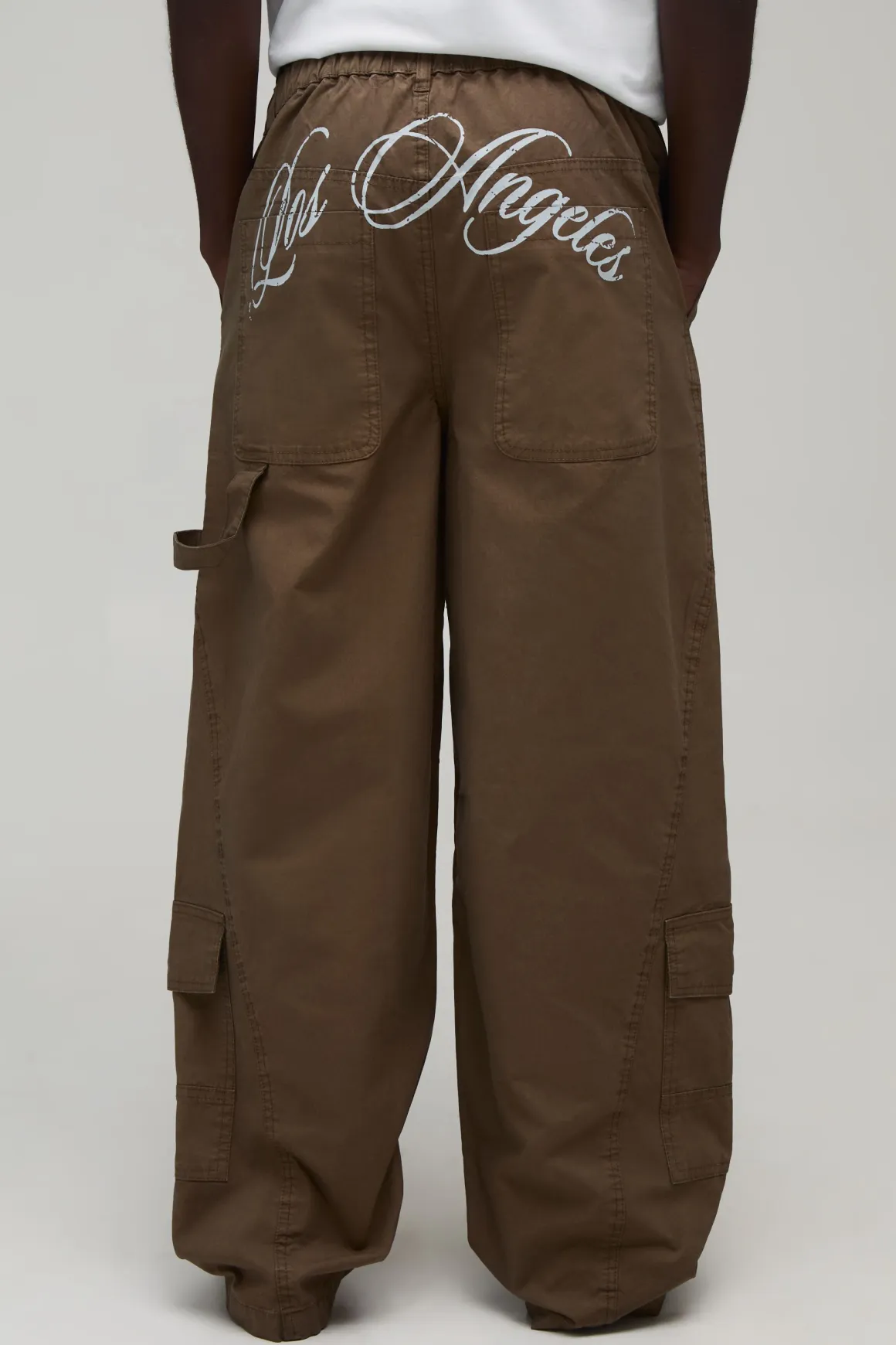 Pantalon Cargo Ample À Gousset LA