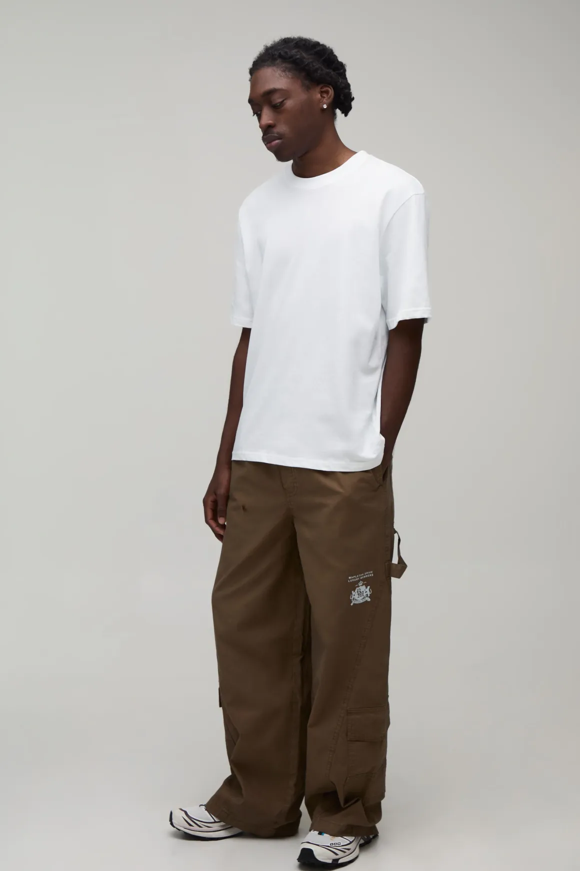 Pantalon Cargo Ample À Gousset LA