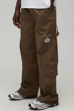 Pantalon Cargo Ample À Gousset LA