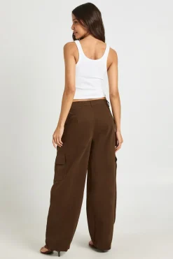 Pantalon Cargo Ballon En Sergé