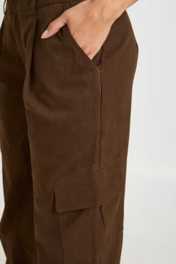 Pantalon Cargo Ballon En Sergé