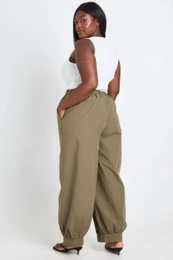 Pantalon Cargo Décontracté Coupe Ample
