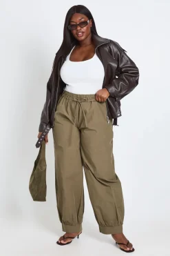 Pantalon Cargo Décontracté Coupe Ample