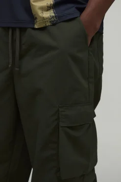 Pantalon Cargo De Jogging Coupe Ballon Avec Ourlet À Cordon De Serrage