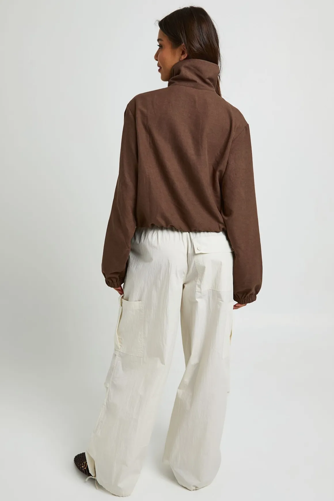 Pantalon Cargo En Nylon