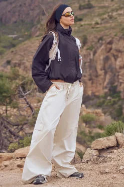 Pantalon Cargo En Sergé Lavé Dsgn Studio