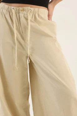 Pantalon Cargo En Sergé Lavé Dsgn Studio