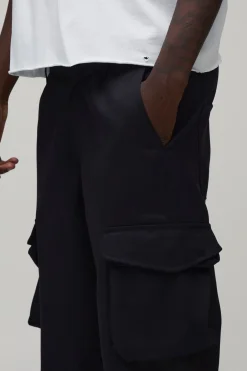 Pantalon Cargo En Sergé Pêche À Taille Fixe Coupe Décontractée Avec Poches Multiples 3D
