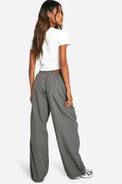 Pantalon Cargo Large Jambe en Nylon
