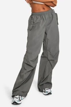 Pantalon Cargo Large Jambe en Nylon