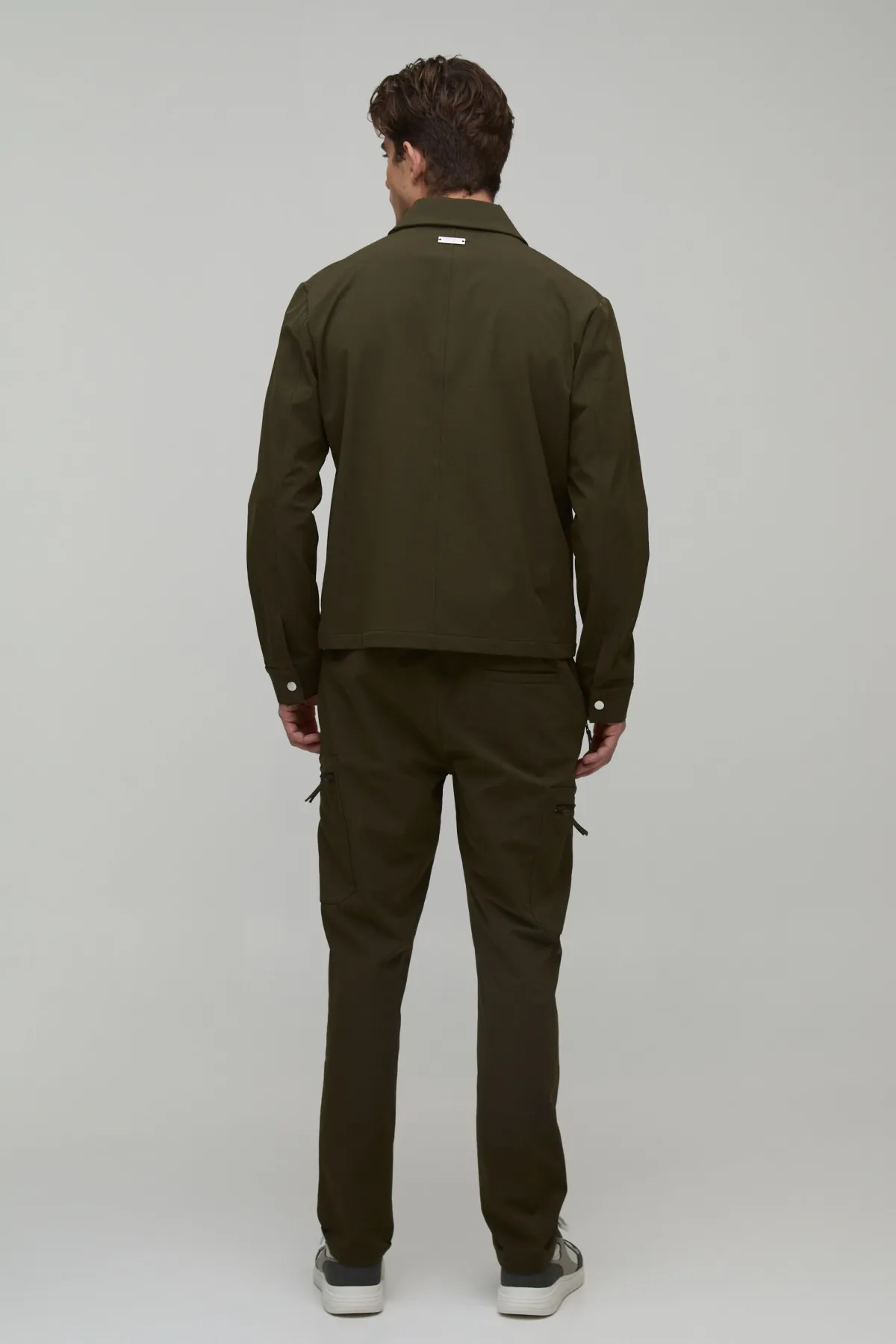 boohooMAN Pantalon Cargo Technique Slim<Homme Ensembles|Pantalons Cargo