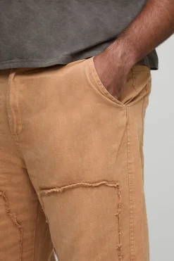 boohooMAN Pantalon Carpenter délavé à l'eau de Javel, coupe décontractée<Homme Tout Afficher|Pantalons Grande Taille