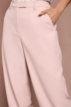Pantalon Court À Bordure De Plumes