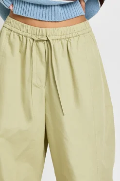 boohoo Pantalon Court Popeline Jambe Ballon<Femme Pantalons
