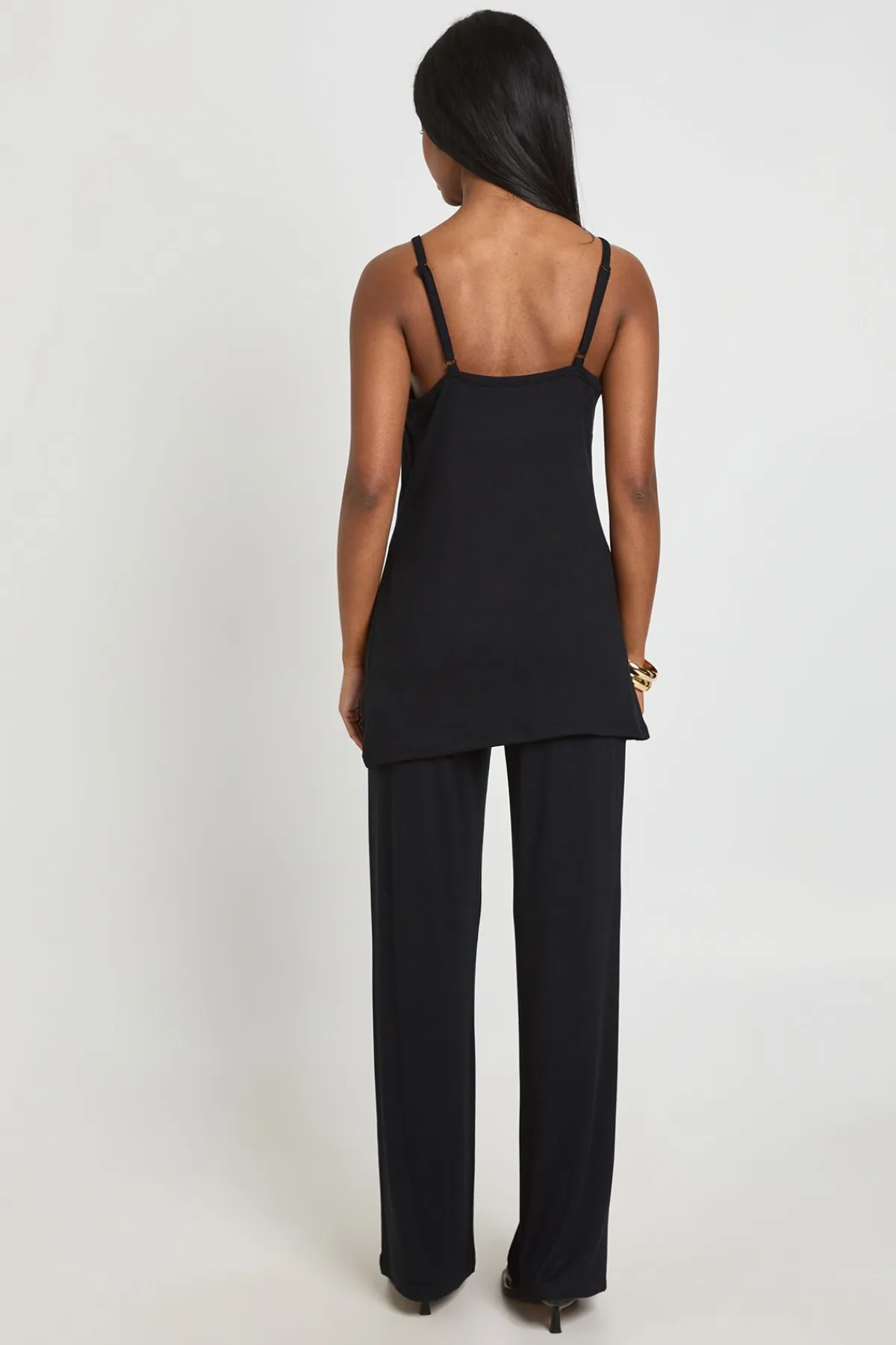 boohoo Pantalon Côtelé À Jambe Droite<Femme Pantalons|Tailleurs