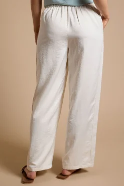 Dorothy Perkins Pantalon Décontracté En Satin Avec Cordon De Serrage Et Détails Contrastés<Femme Pantalons|Satin Et Dentelle
