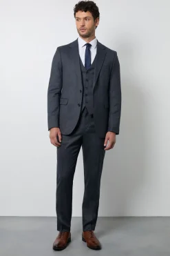 Burton Pantalon De Costume Ajusté Tissage Fil À Fil<Homme Costumes Et Tenues Formelles