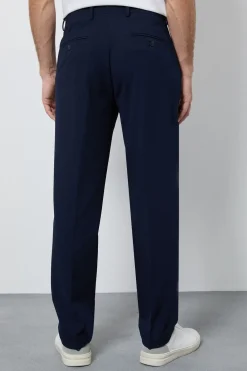 Burton Pantalon De Costume Ajusté En Seersucker Indigo<Homme Costumes Et Tenues Formelles