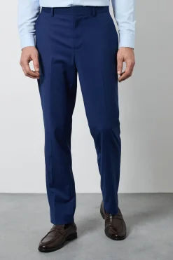 Burton Pantalon De Costume Ajusté Essentiel Bleu Marine<Homme Essentiels|Costumes Et Tenues Formelles