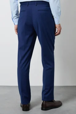 Burton Pantalon De Costume Ajusté Essentiel Bleu Marine<Homme Essentiels|Costumes Et Tenues Formelles
