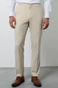 Burton Pantalon De Costume Beige Coupe Ajustée<Homme Costumes Et Tenues Formelles