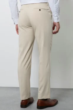 Burton Pantalon De Costume Beige Coupe Ajustée<Homme Costumes Et Tenues Formelles