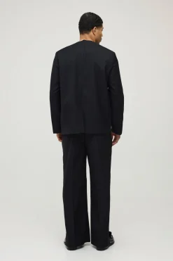 Pantalon De Costume Coupe Décontractée