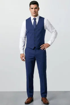 Pantalon De Costume Essentiel Bleu Marine Grande Taille & Tall
