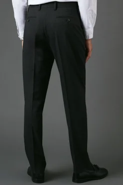 Pantalon de Costume Essentiel Coupe Ajustée Anthracite