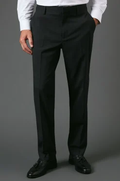 Pantalon de Costume Essentiel Coupe Ajustée Anthracite