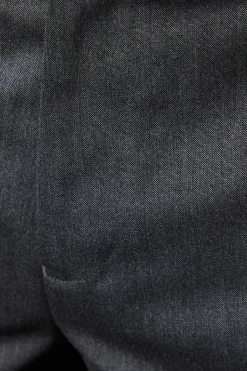 Pantalon de Costume Essentiel Coupe Slim Gris Moyen